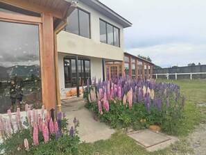 Majoituspaikan julkisivu