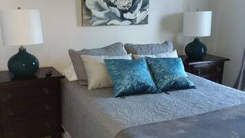 2 bedrooms, individually decorated, individually furnished