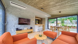 Villa Deluxe, 2 chambres | Coin séjour