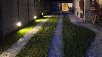 Front of property – evening/night