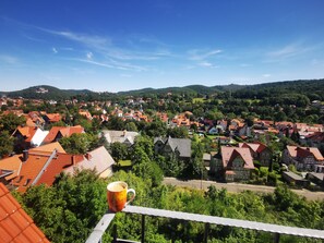 Panoramic Duplex | Living area - Apartments Villa Ratskopf (Wernigerode)