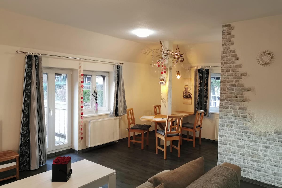 设计公寓, 1 间卧室, 山景, 山坡 | 露台