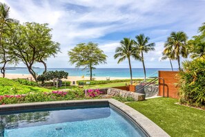 Deluxe Condo, 2 Bedrooms, Balcony, Beach View | Beach/ocean view - Mauna Kea Residences (Kamuela)