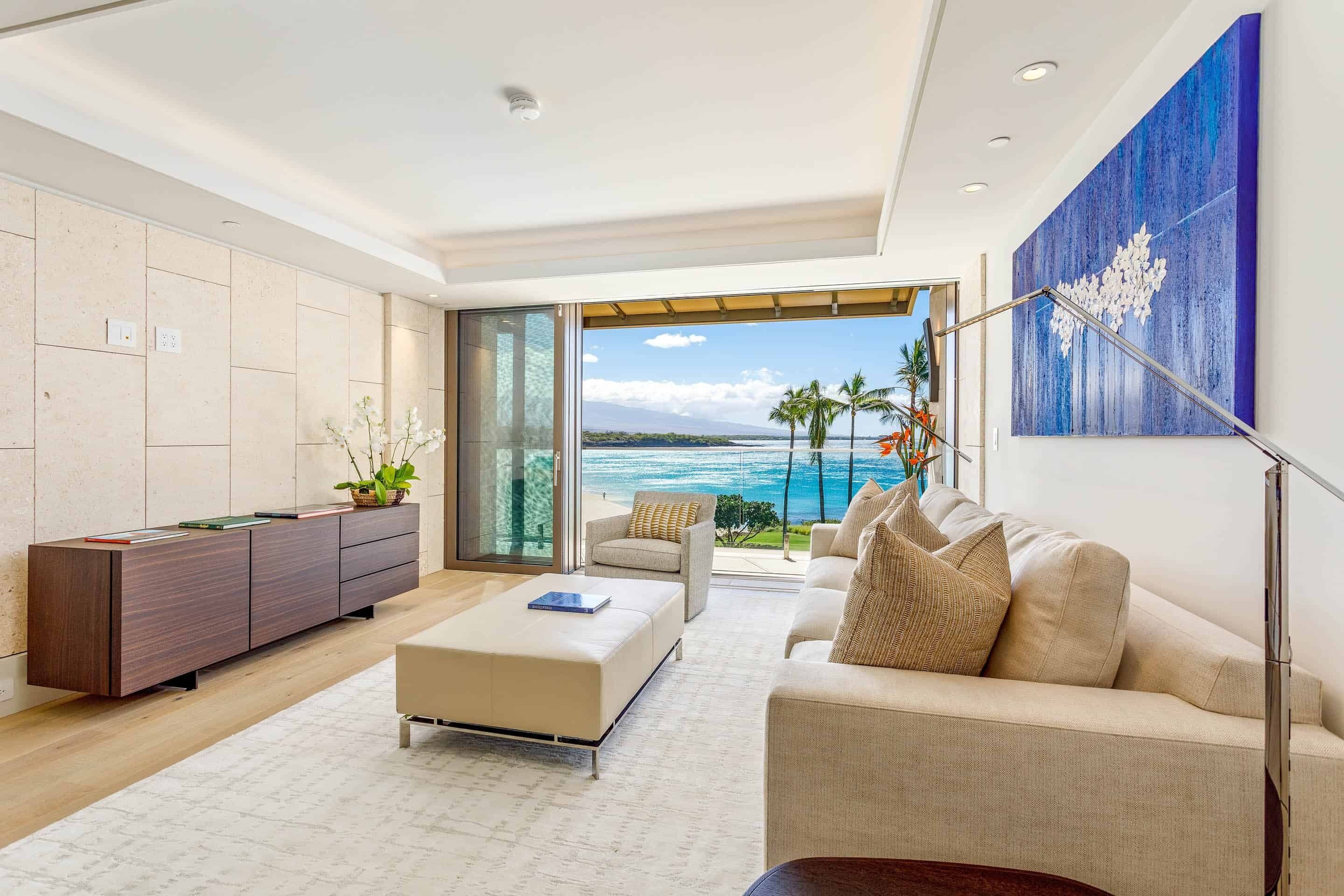 Condo, 2 Bedrooms, Balcony, Beach View | Living area