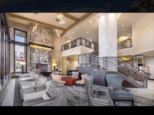 TV, fireplace, video games, DVD player