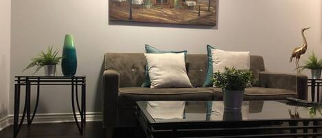 Basic Apartment, 1 Bedroom | Living area | TV