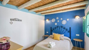 2 bedrooms, iron/ironing board, travel crib, WiFi