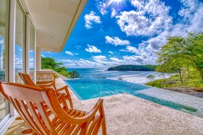 Outdoor pool - 6 bedroom house on the surf beach Remanso! Introductory rates  (San Juan del Sur)