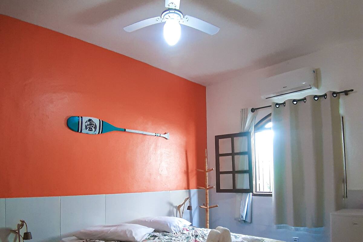 Suíte 1 | ผ้าม่านกันแสง, Wi-Fi ฟรี, ผ้าปูที่นอน