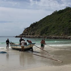 Beach nearby, white sand