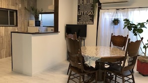 One Bedroom House | Living area | Flat-screen TV - Amami Weekly House Nico nico (Amami)