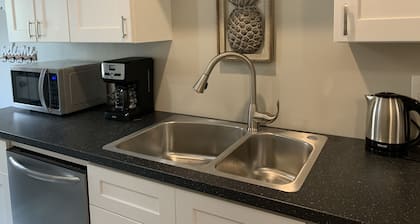 NUEVA hermosa suite privada oasis con chimeneas