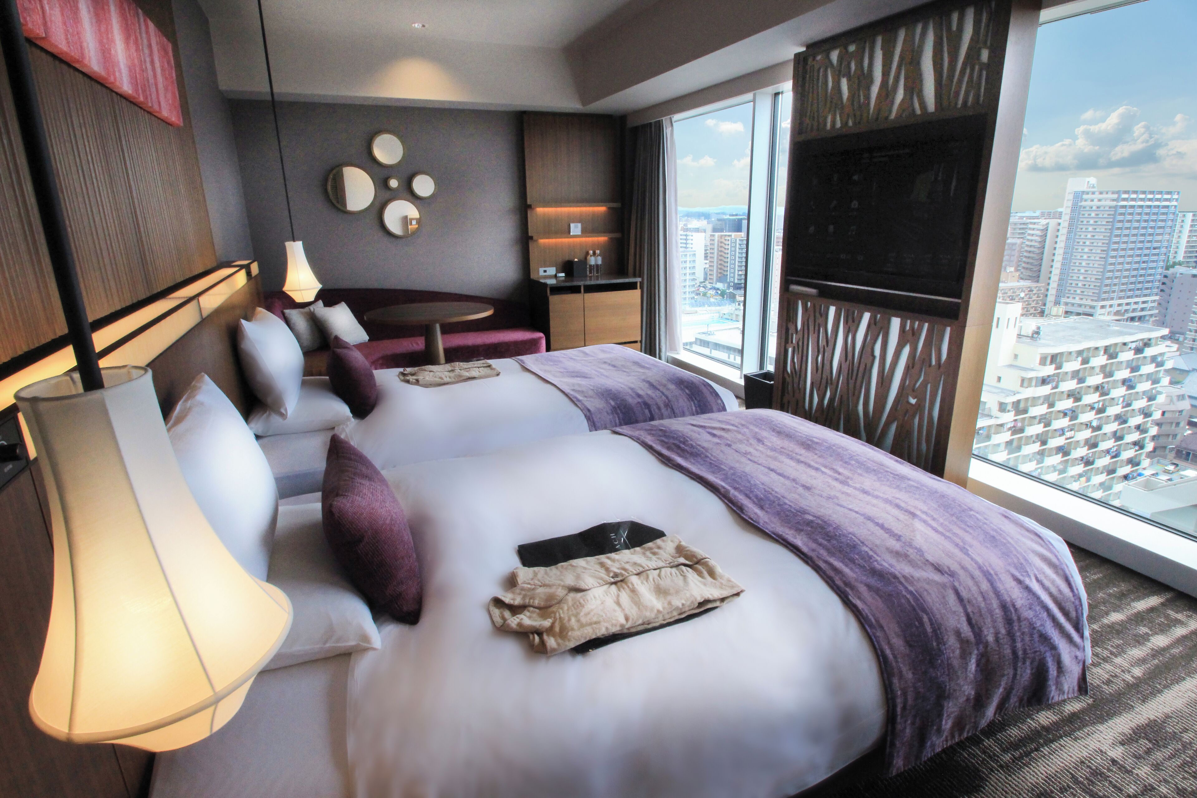 Deluxe Twin Room, Non Smoking | City view