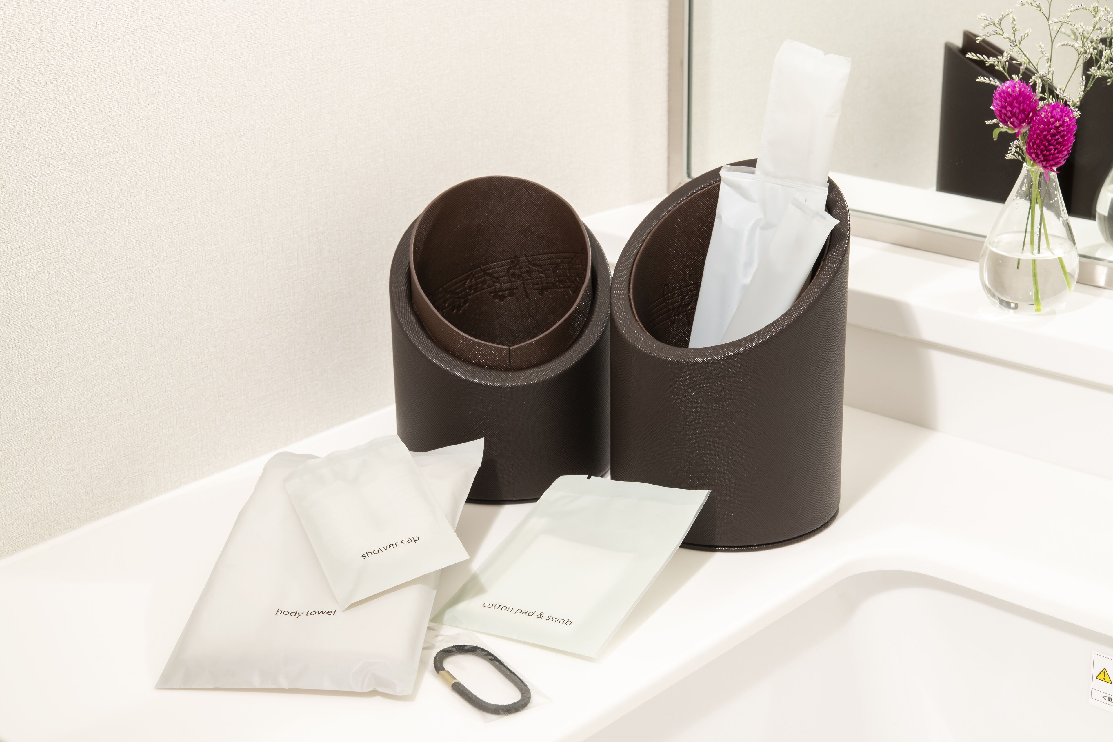 free toiletries, hair dryer, slippers, bidet