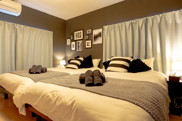 3 多间卧室、办公桌、熨斗/熨衣板、免费 WiFi