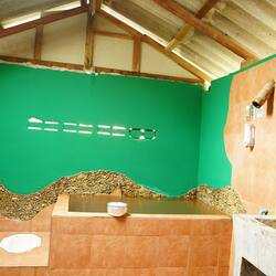 Basic Shared Dormitory, Mixed Dorm, Non Smoking, River View | Bathroom | Shower, towels