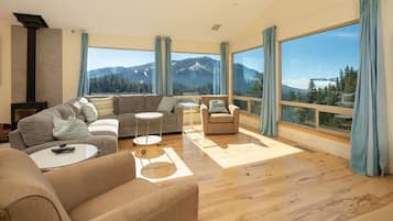 スマートテレビ、暖炉、ビデオライブラリ