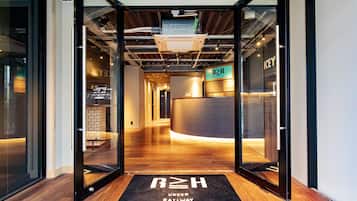 Interior entrance