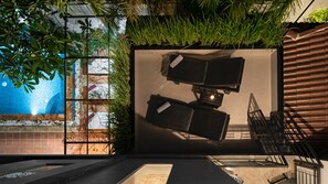 Chambre Double Deluxe, terrasse, vue piscine | Terrasse/Patio