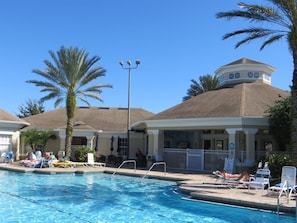 House | Pool | Outdoor pool - Beautiful 3 Bed Town Home With South Facing Pool (Kissimmee)
