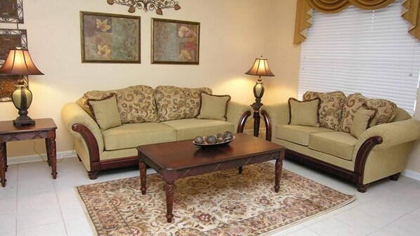 Flat-screen TV, video game console, DVD player