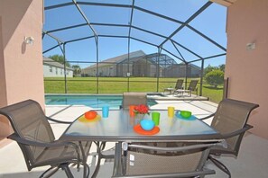 House | Balcony - Stunning 5 Bed Pool Home In Indian Creek Kissimmee FL (Kissimmee)