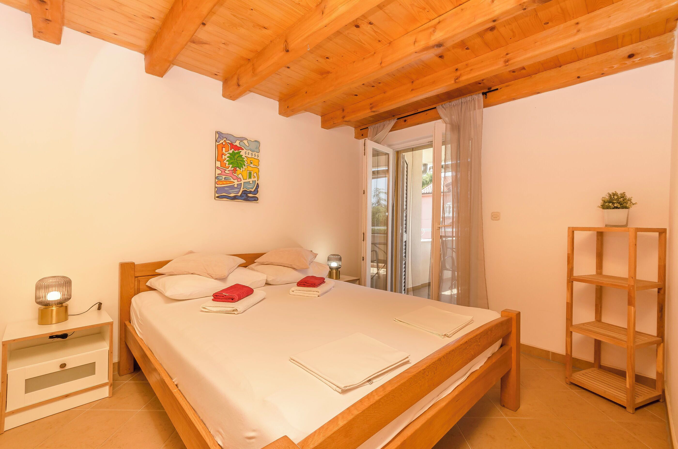 Apartment (A3) | Kostenloses WLAN, Bettwäsche