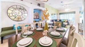 Fridge, microwave, oven, stovetop - Stunning 4 Bedroom Pool Home Located In Windsor Palms Resort (Kissimmee)