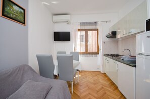 Private kitchen | Fridge, microwave, stovetop, dishwasher - Apartments Mirjana B (Lopar)