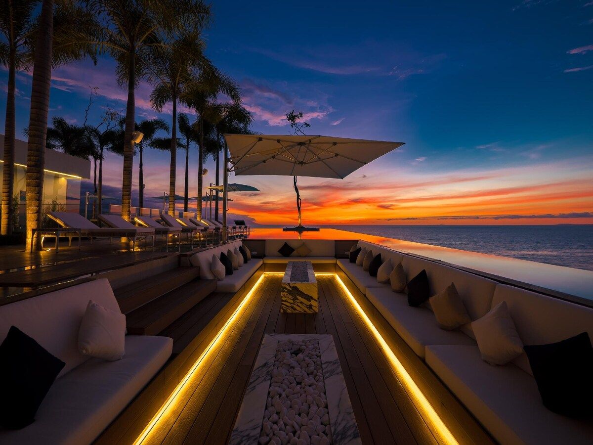 Sunset Pool View