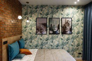 Deluxe appartement | 1 slaapkamer, geluiddichte muren, een strijkplank/strijkijzer
