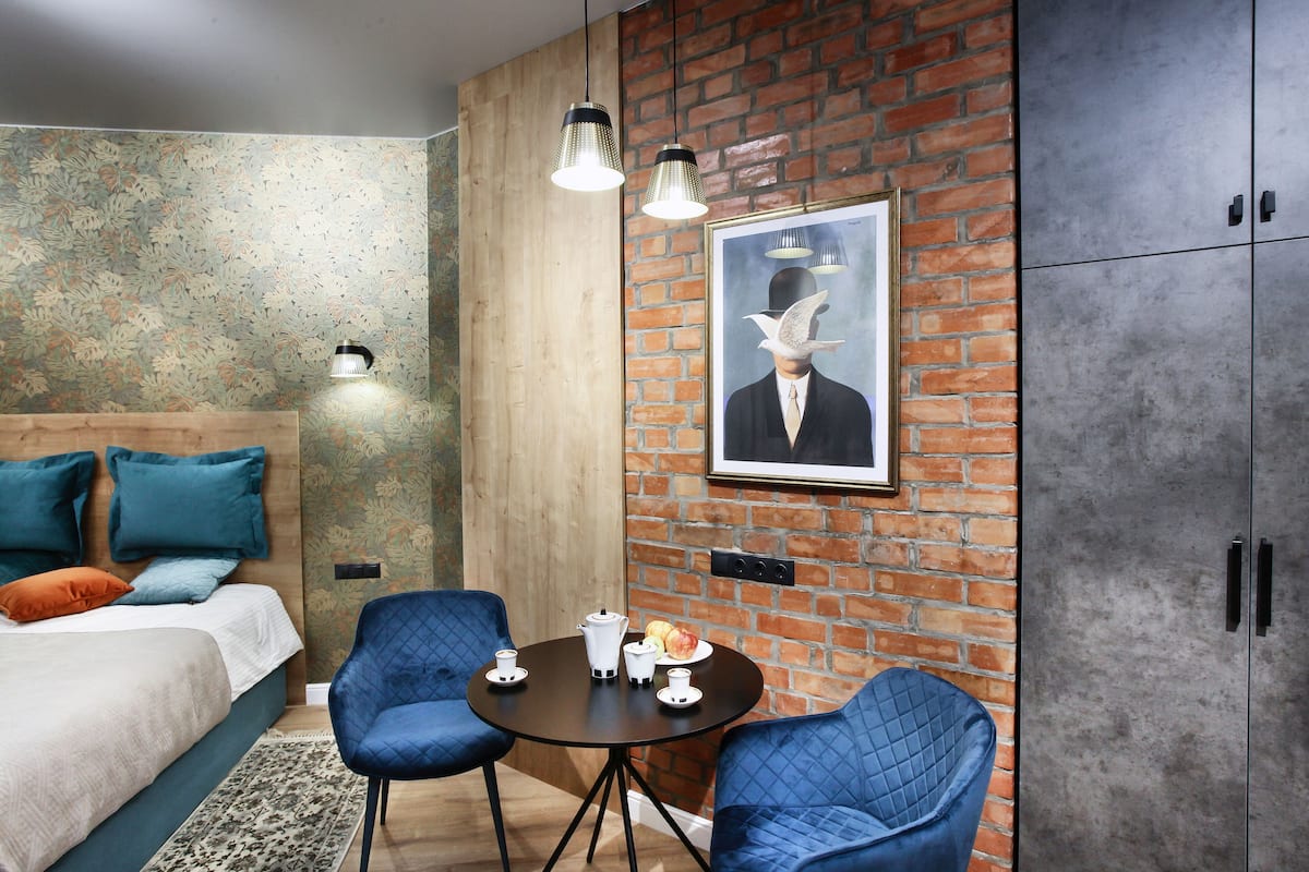 Standaard appartement (2) | 1 slaapkamer, geluiddichte muren, een strijkplank/strijkijzer