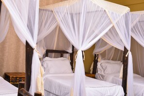 Triple Room | Individually decorated, individually furnished, desk, laptop workspace - Burka Coffee Lounge (Arusha)