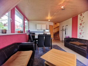 อพาร์ทเมนท์สำหรับครอบครัว | ห้องนั่งเล่น | ทีวี