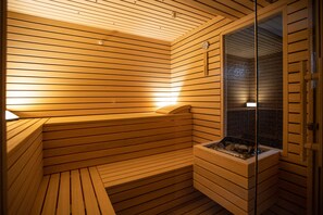 Sauna, steam room - Rubina Rooms (Ljubljana)