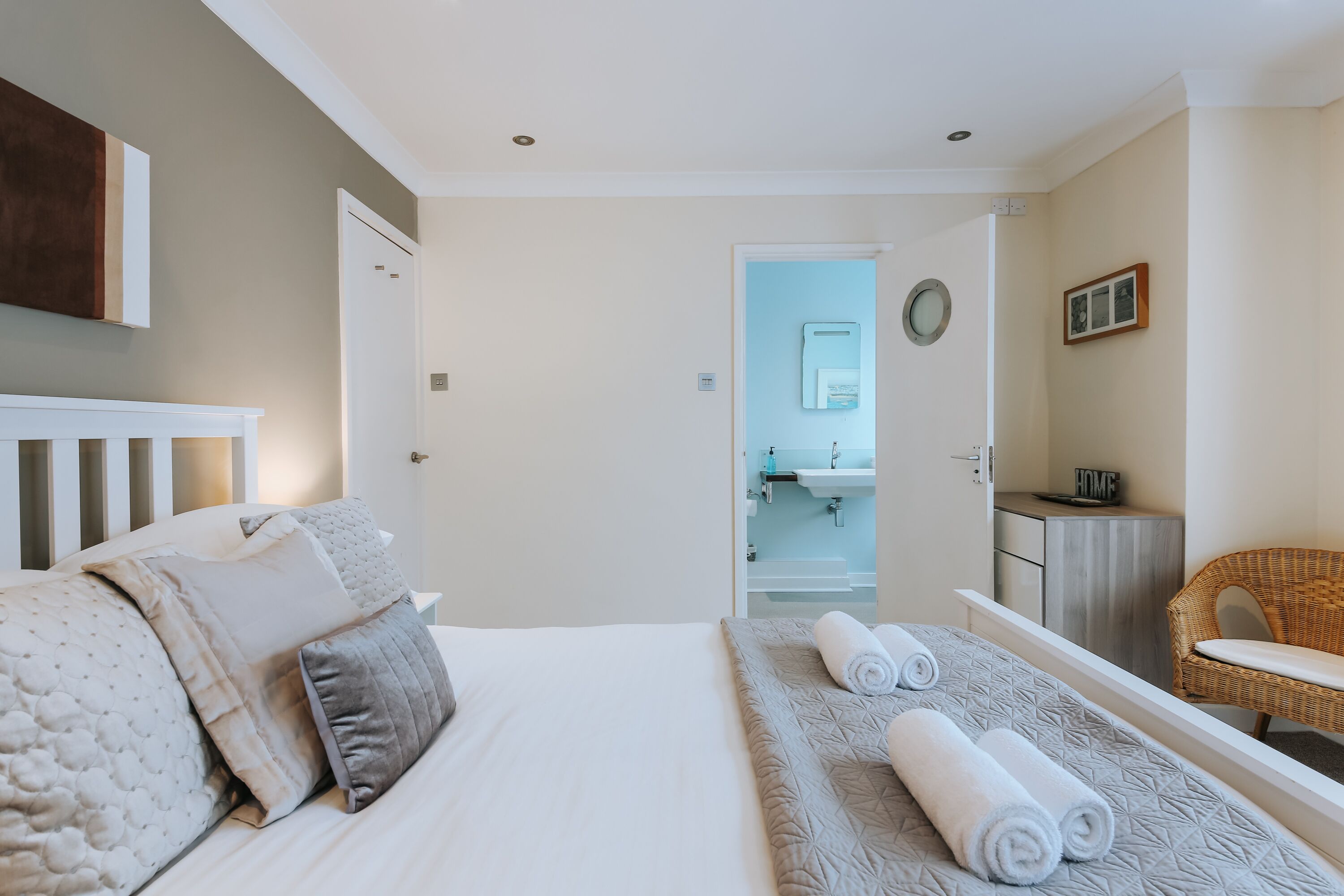 The Penthouse | 3 bedrooms, premium bedding, in-room safe, individually decorated