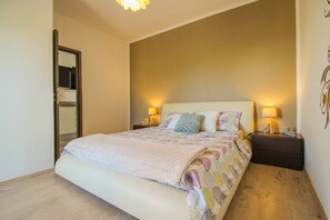 Departamento, Terraza | 2 habitaciones, escritorio, wifi gratis y ropa de cama