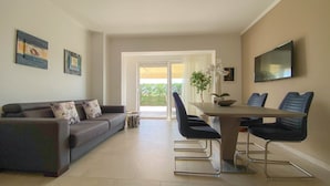 Apartment, Ground Floor (Dino) | Living area | Flat-screen TV - Andi (Novigrad)