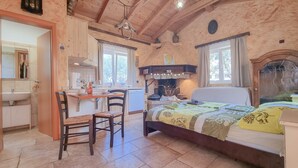 Studio Apartment (A2) | Desk, free WiFi, bed sheets - Barbara (Novigrad)