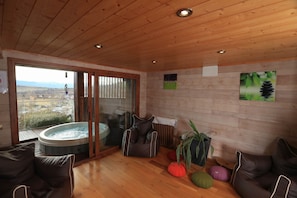 Sauna, banyera d'hidromassatge i bany turc