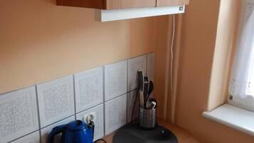 Basic-Studio | Eigene Küche | Kühlschrank, Herdplatte