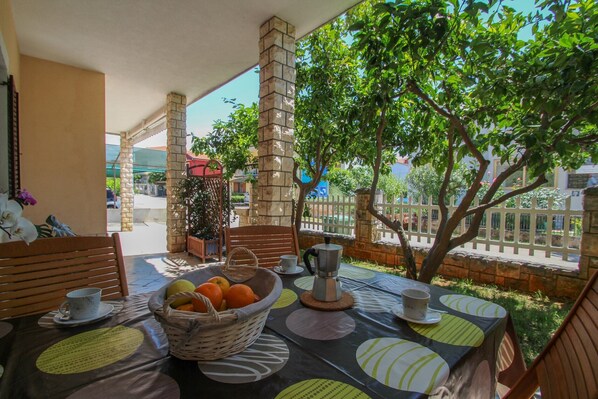 Appartement (A4) | Terrasse/patio
