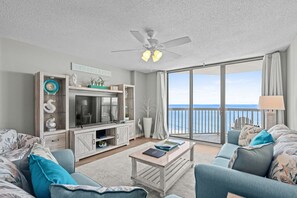 Televisión y reproductor de DVD 