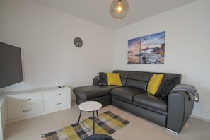 Apartment, 2 Bedrooms | Living area | Flat-screen TV - Katja (Novigrad)