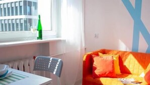 Living area - Catedral Rooms (Szczecin)