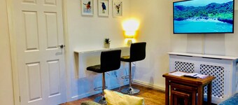 Fountain View 1BR Flat-Free Parking