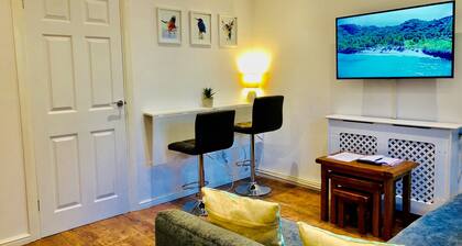 Fountain View 1BR Flat-Free Parking