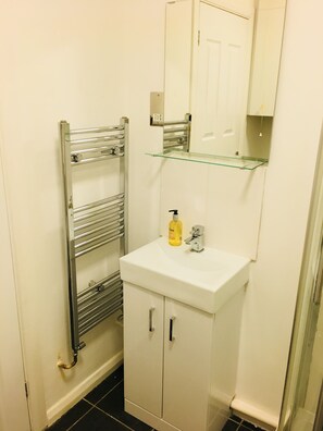 Fountain View Apartment | Bathroom - Fountain View 1BR Flat-Free Parking (Oxford)