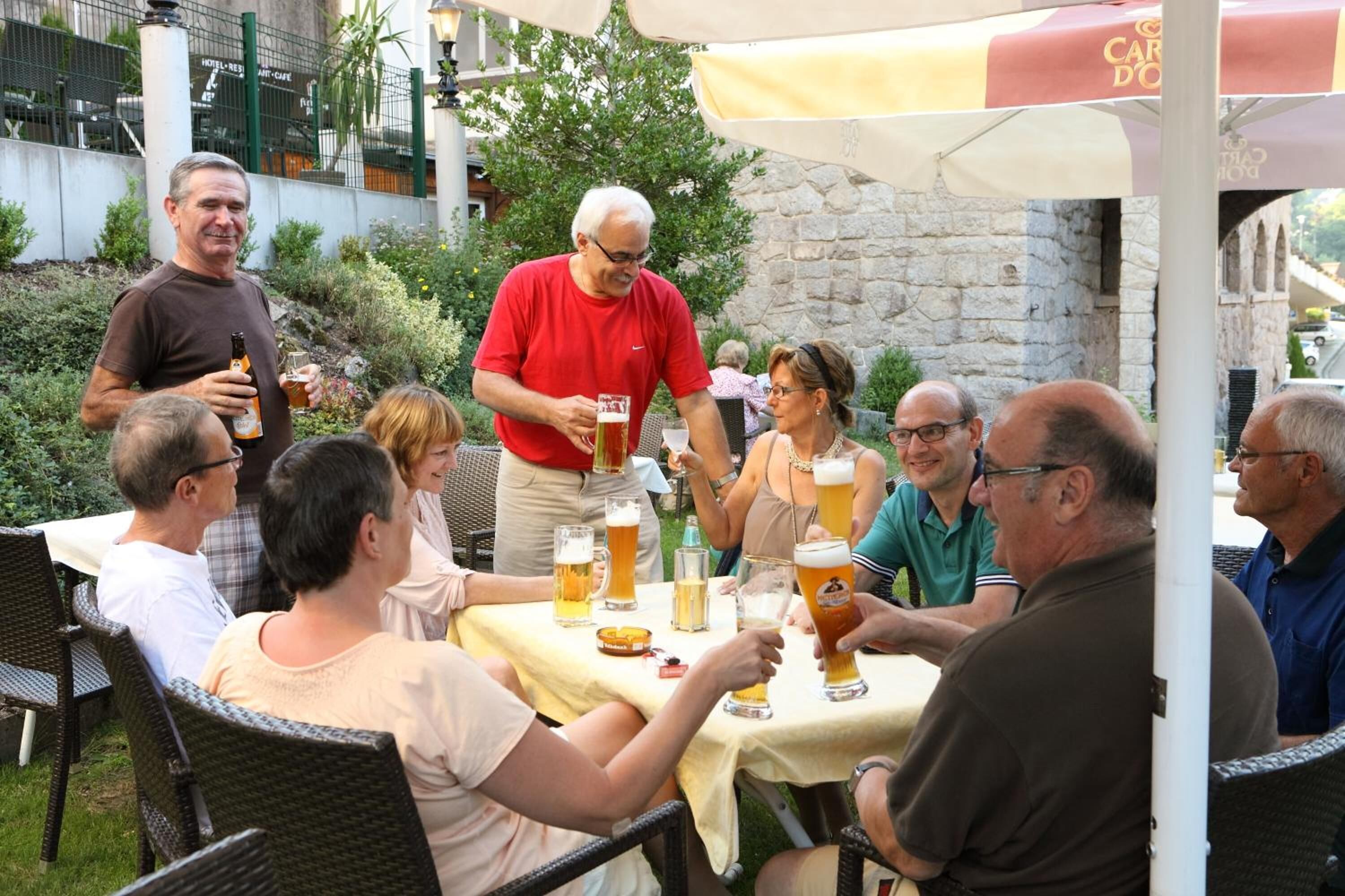 breakfast, lunch, dinner served; german cuisine, garden views