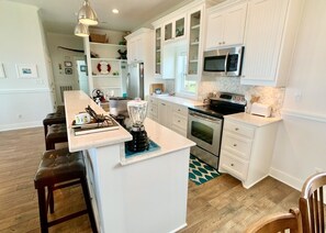 Ferienhaus, 3 Schlafzimmer | Eigene Küche | Kühlschrank, Wasserkocher mit Kaffee-/Teezubehör, Toaster